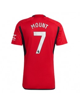 Billige Manchester United Mason Mount #7 Hjemmedrakt 2023-24 Kortermet